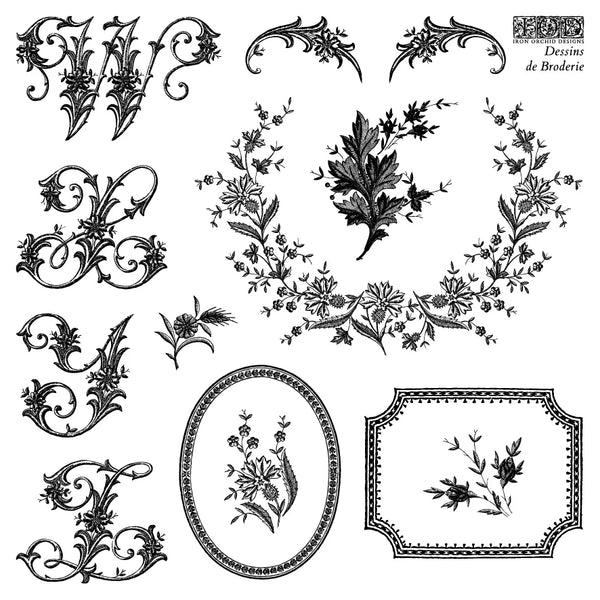 Dessins de Broderie Stamp