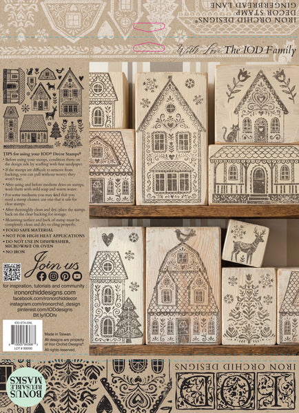 Gingerbread Lane Stamp