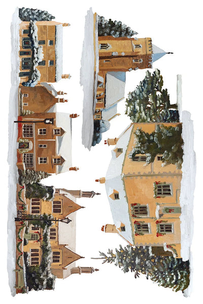 A Cotswald Christmas Transfer Pad