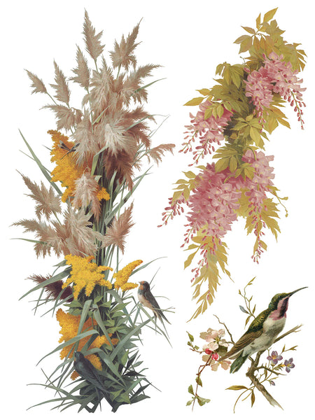 Flowers by the Poet Transfer Pad