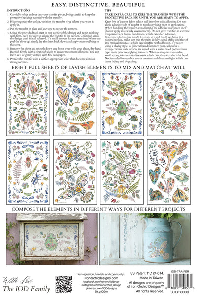 Fern Fables Transfer Pad