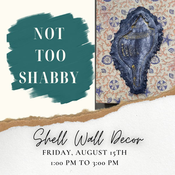 Shell Wall Decor - Aug 15, 1-3 PM