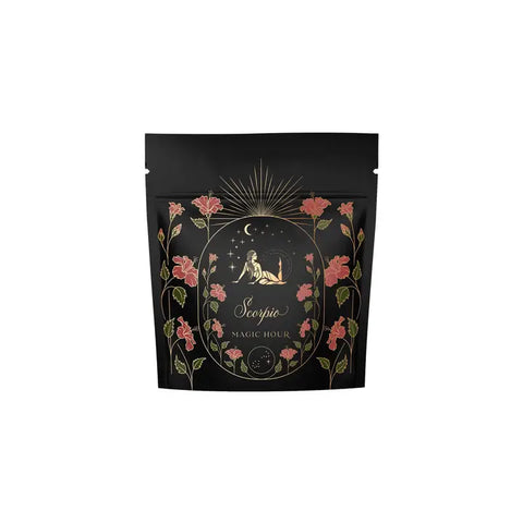 Scorpio Tea for Sensual Brilliance Tea Sampler Pouch
