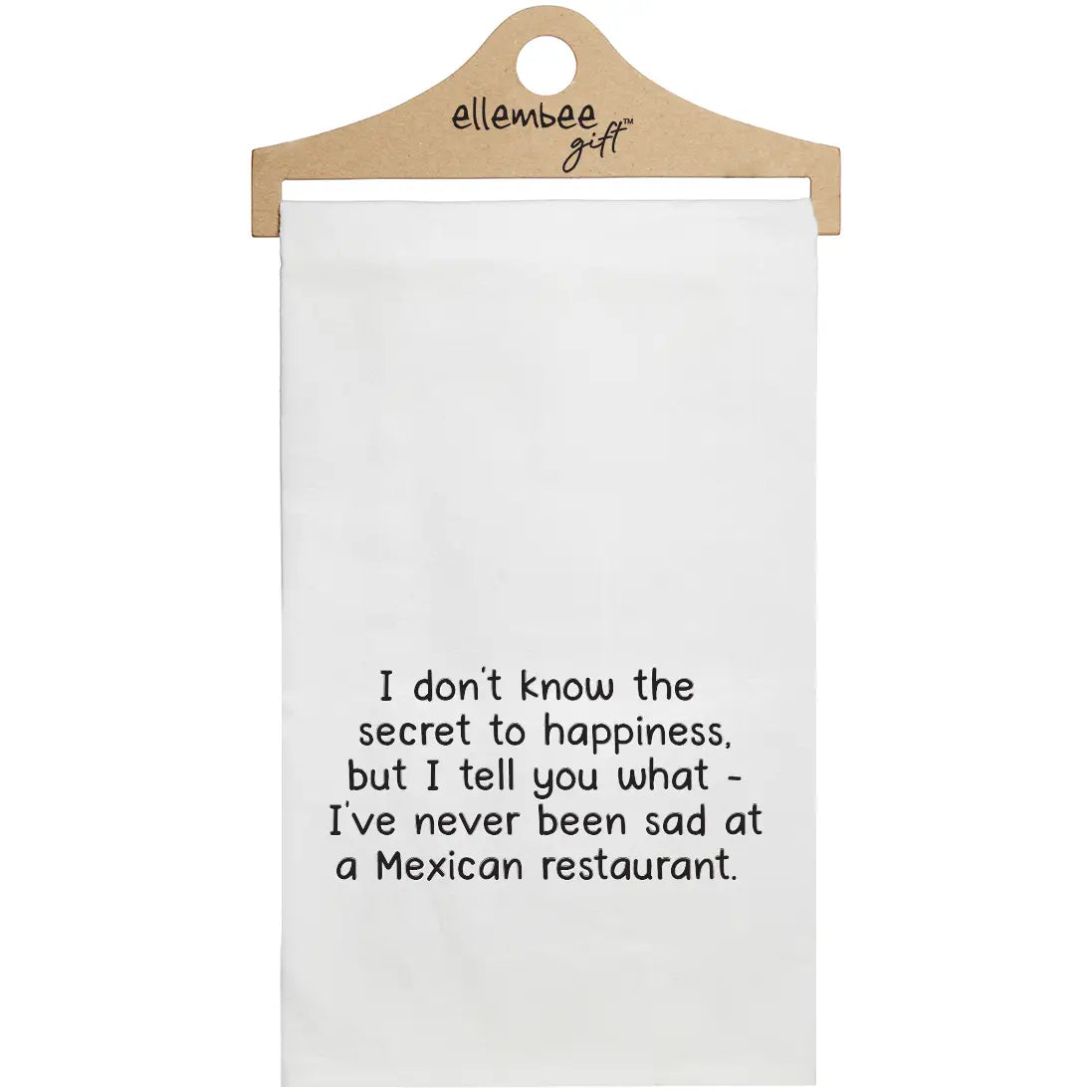 Secret to Happiness Tea Towel