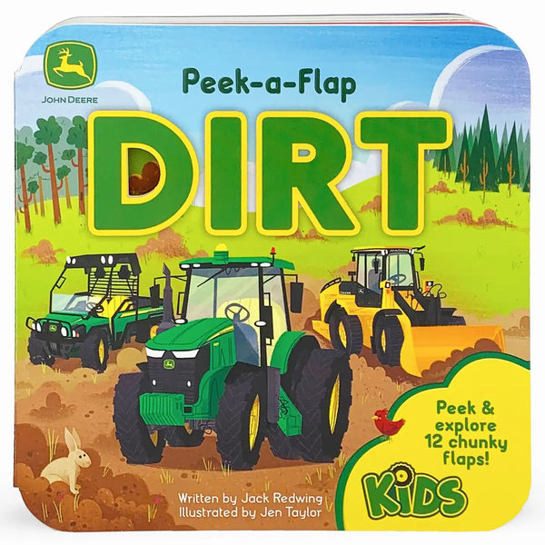 John Deere Kids Dirt Lift-A-Flap Board Book