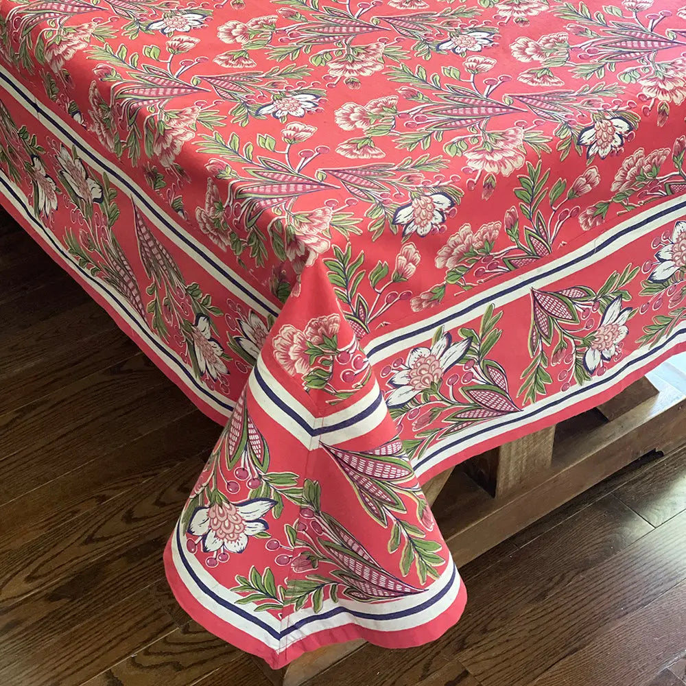 Celine Magenta Tablecloth