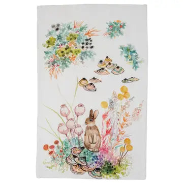 Full Bloom Tea Towel