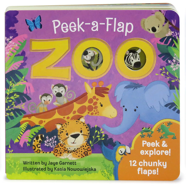 Zoo Interactive Lift-A-Flap Board Book