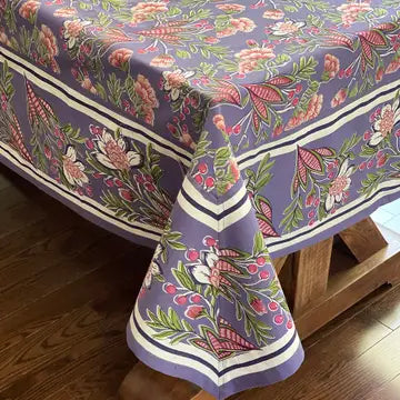 Celine Purple Tablecloth