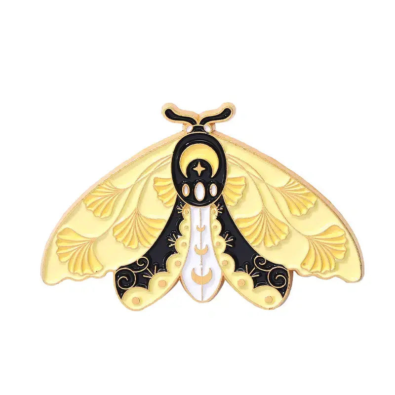 Elegant Moth Butterfly Brooch