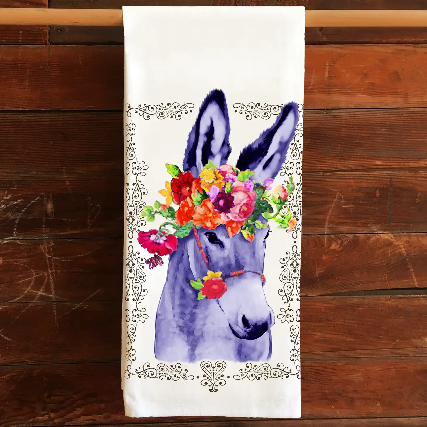 Donkey Kitchen Tea Towel