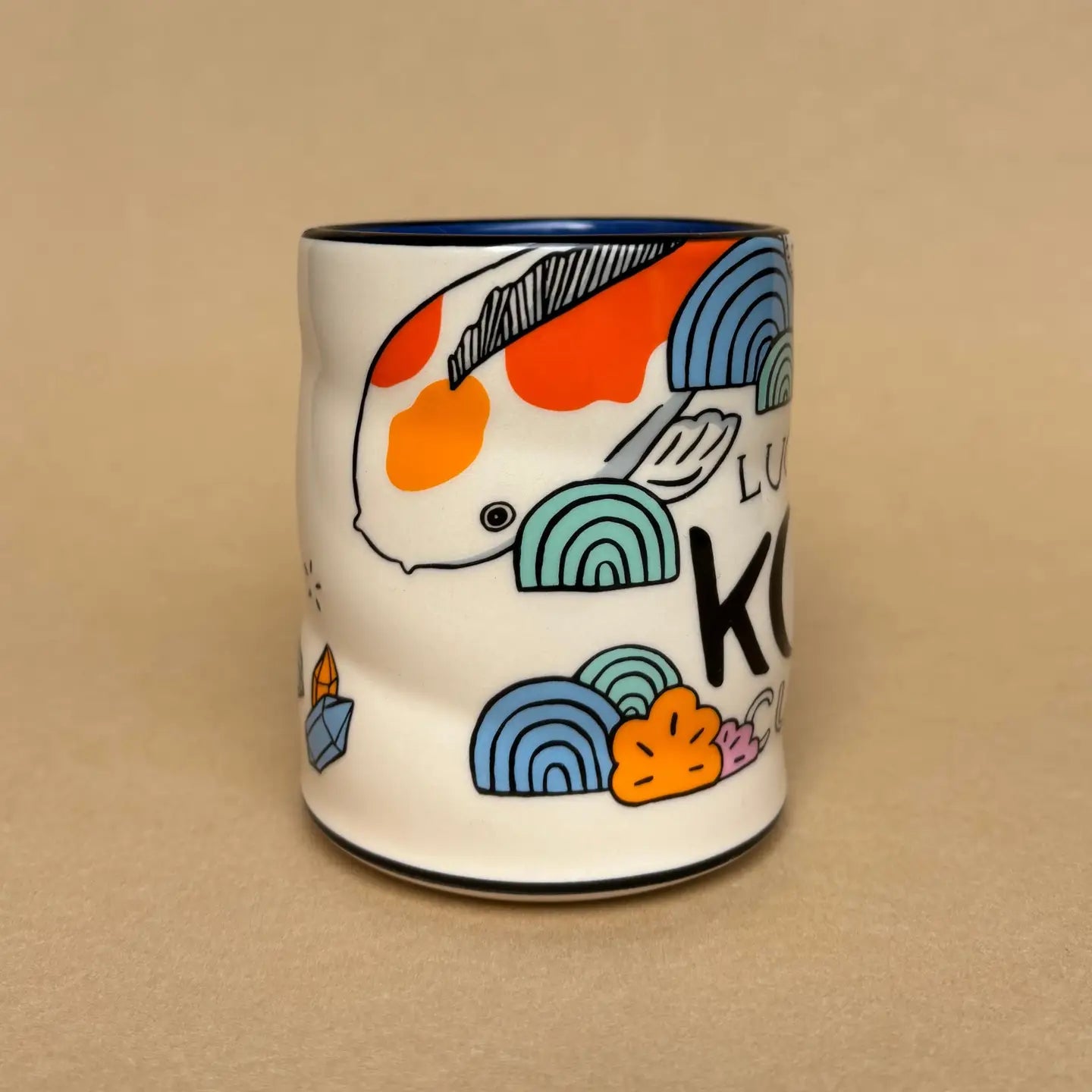 Large Lucky Koi Cup