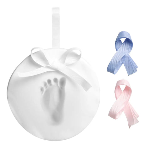 White Babyprints Keepsake Hanging Ornament