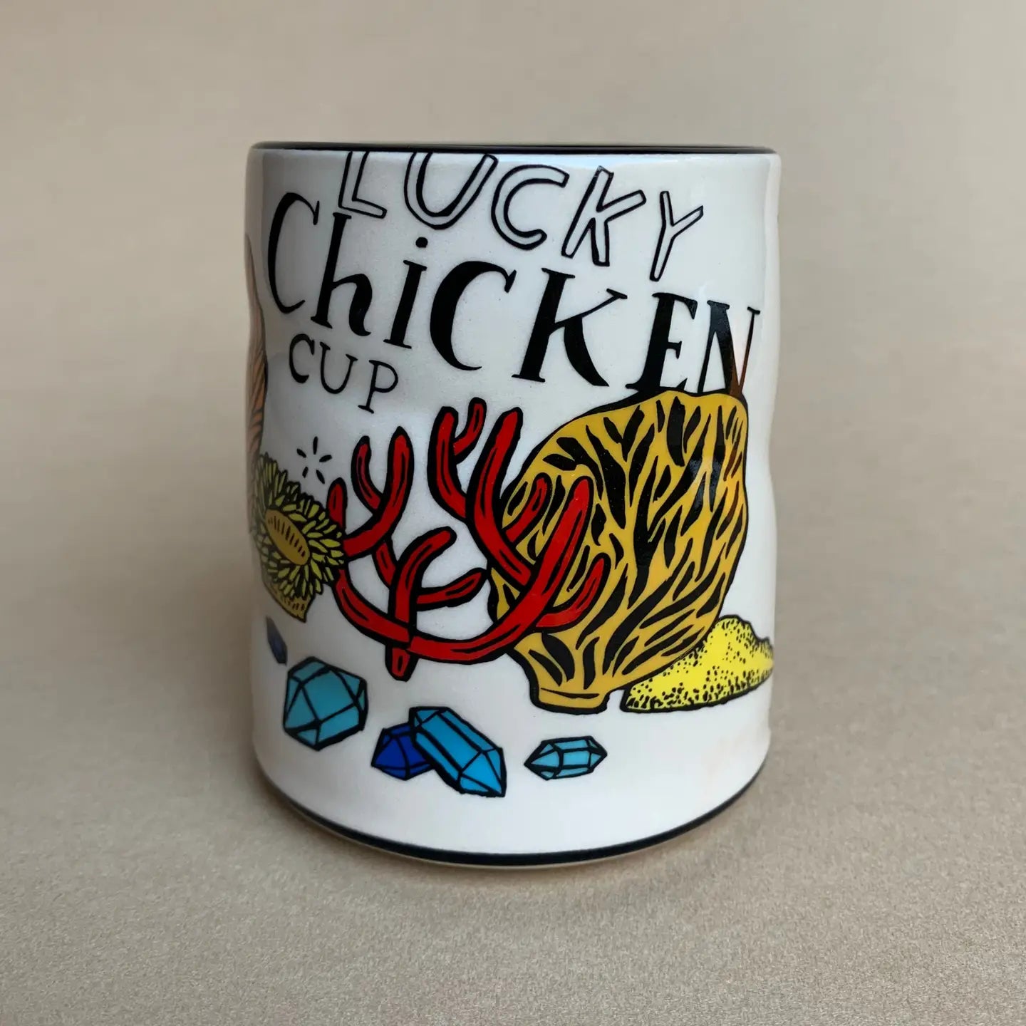 Large Lucky Chicken Snorkeling Cup