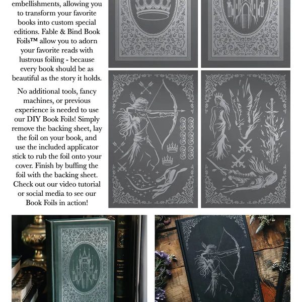 Fable & Bind The Heroine Book Foil