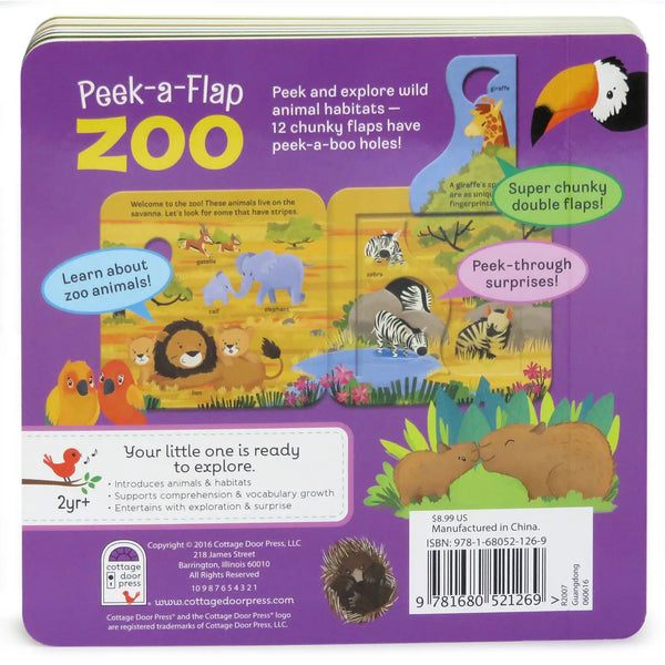 Zoo Interactive Lift-A-Flap Board Book