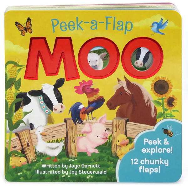 Moo Lift-A-Flap Farm Board Book