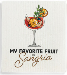 Sangria Biodegradable Dish Cloths