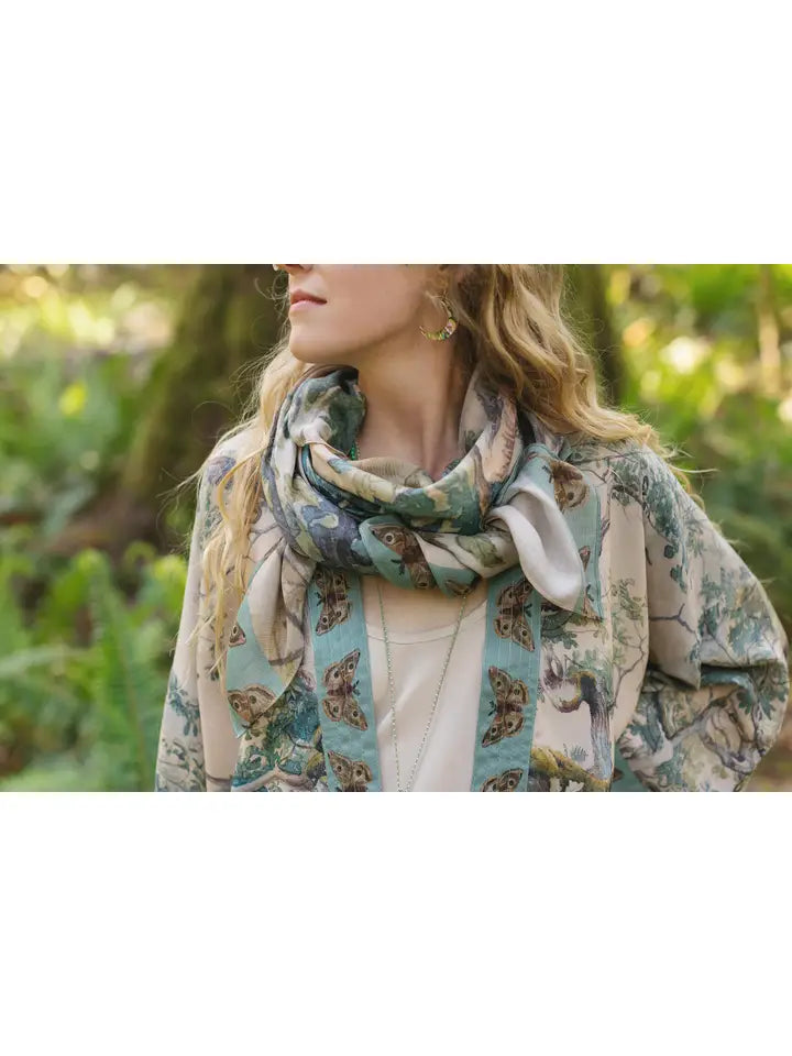 Earth and Sky Bohemian Bamboo Scarf