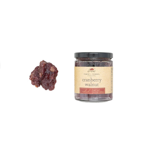 Finch & Fennel Cranberry Walnut Relish