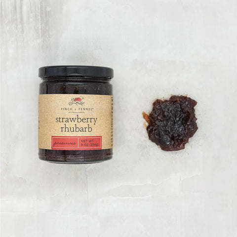 Finch & Fennel Strawberry Rhubarb Preserves