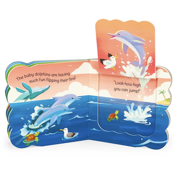 Babies in the Ocean Lift-A-Flap Board Book