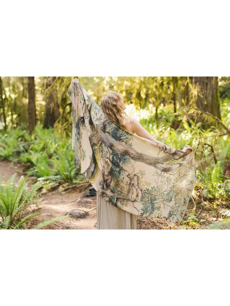 Earth and Sky Bohemian Bamboo Scarf