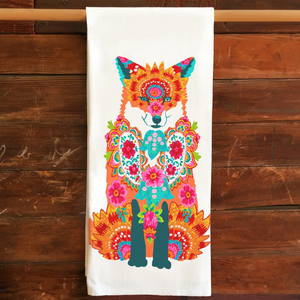 Fox Kitchen Tea Towel