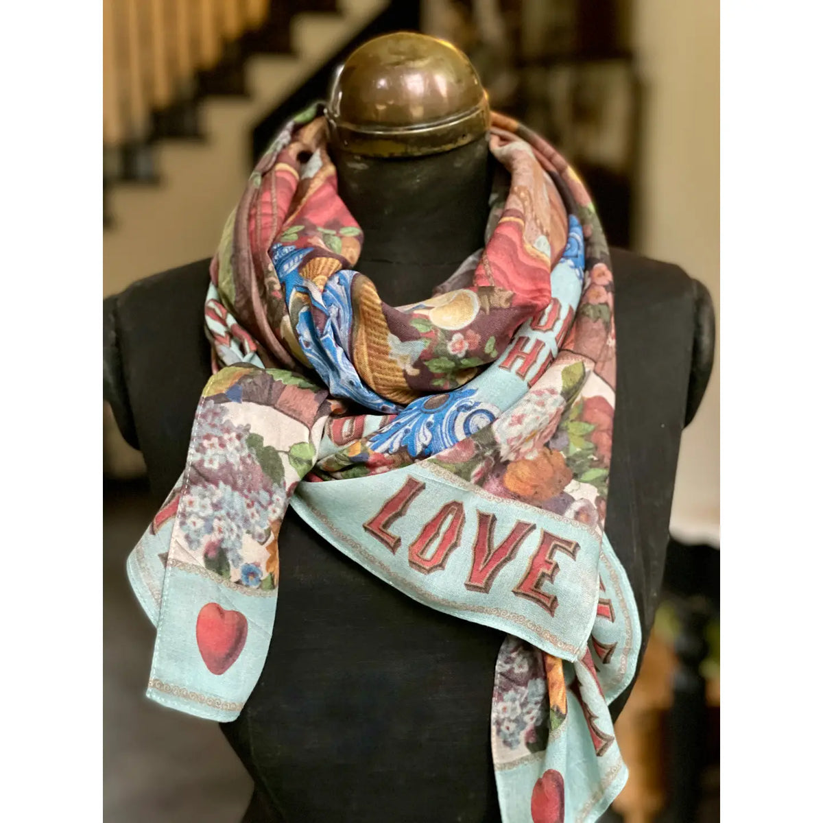 Love Language Bohemian Scarf – Not Too Shabby