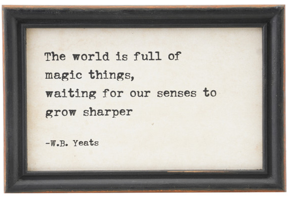 Famous Quote Wall Framed Sign