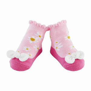 Pink Daisy Socks
