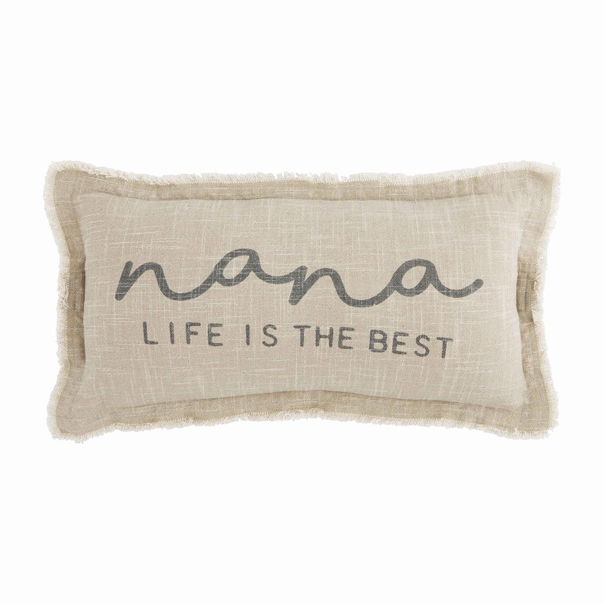 Nana Life Throw Pillow