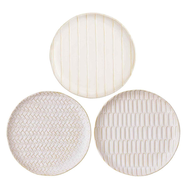 Textured Salad Plates