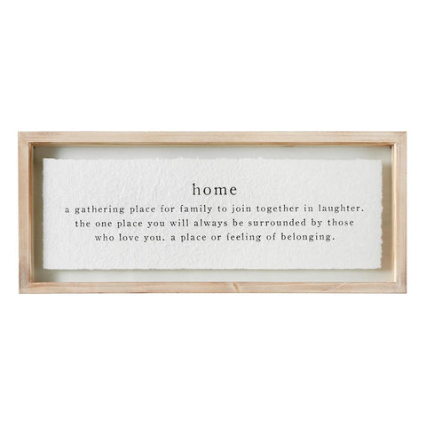 Home Definition Wall Decor