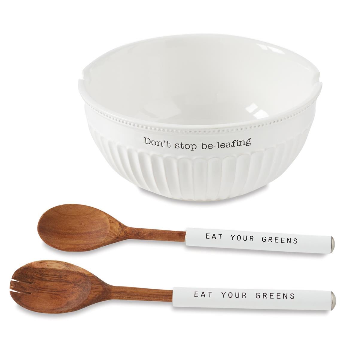 Be-Leafing Salad Bowl Set