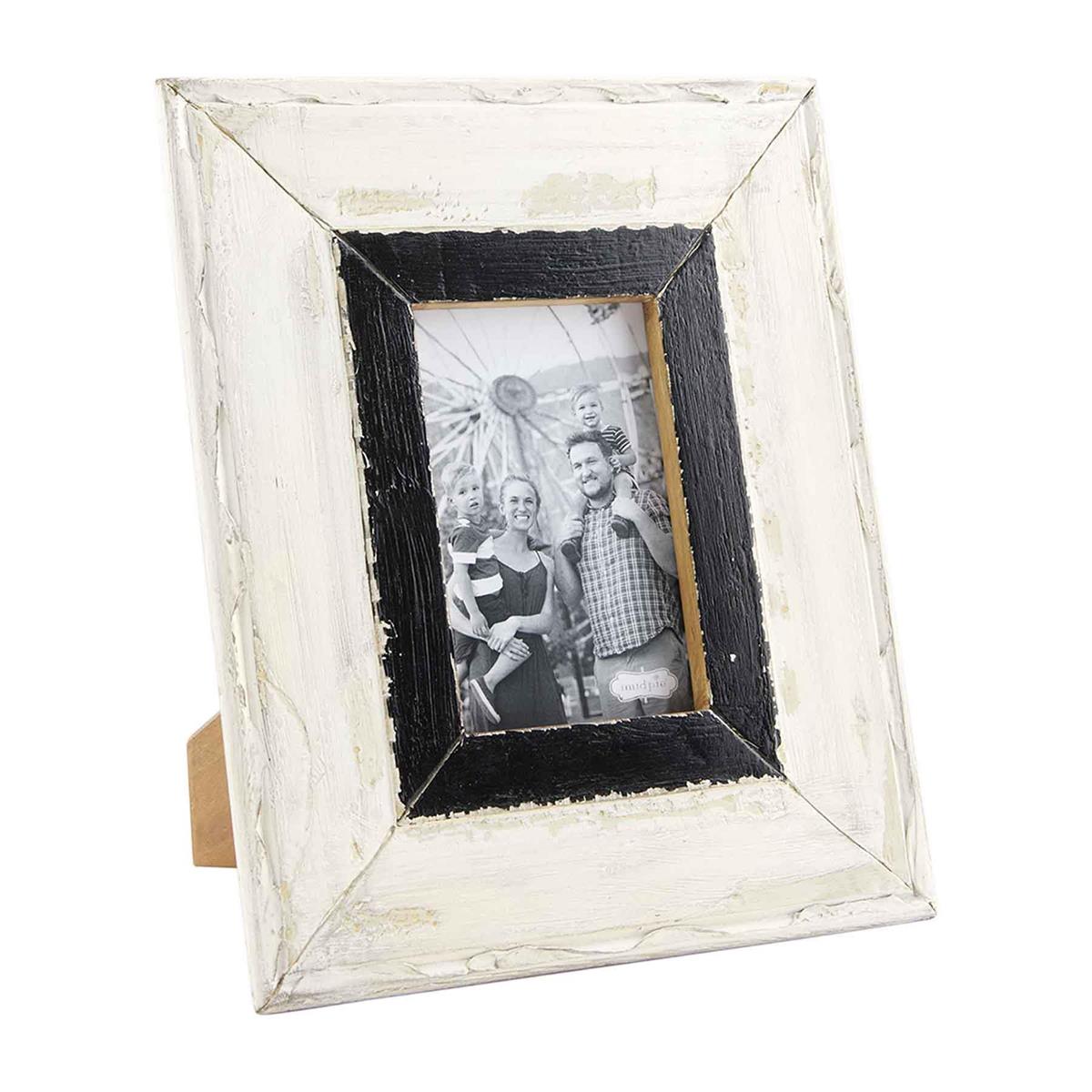 4x6 White and Black Frame