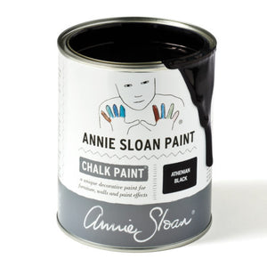 A litre of Chalk Paint® by Annie Sloan™ in Athenian Black