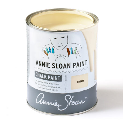 A litre of Chalk Paint® by Annie Sloan ™ in Cream