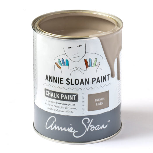 A litre of Chalk Paint® by Annie Sloan ™ in French Linen