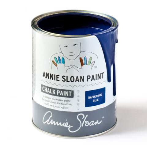 A litre of Chalk Paint® by Annie Sloan ™ in Napoleonic Blue