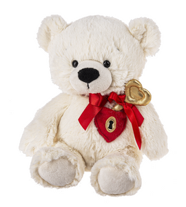 Key to My Heart Bear Plush