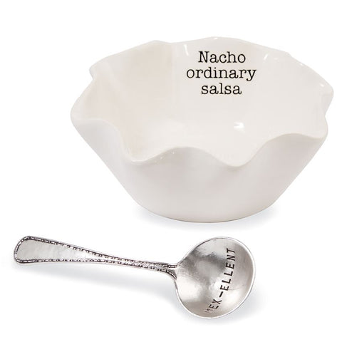 Nacho Ordinary Salsa Dip Cup Set