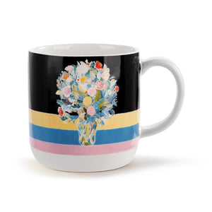 ArtLifting Mug - Floral Black